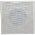 Eger Products Air Diffuser, Perf Recsd , 18"Nk, 3/8"Holes, Wht EAPERF18W375SP